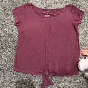 Soft & Sexy Tie Front Top